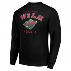 Кофта Minnesota Wild Starter Black Team Logo Fleece
