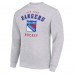 Кофта New York Rangers Starter Heather Gray Team Logo Fleece