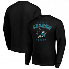 Кофта San Jose Sharks Starter Black Team Logo Fleece Кофта San Jose Sharks Starter Black Team Logo Fleece