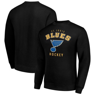Кофта St. Louis Blues Mens Starter Team Logo Fleece - Black