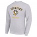 Кофта Pittsburgh Penguins Starter Heather Gray Team Logo Fleece