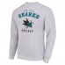 Кофта San Jose Sharks Starter Heather Gray Team Logo Fleece