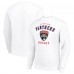 Florida Panthers Mens Starter Team Logo Fleece Pullover Sweatshirt - White