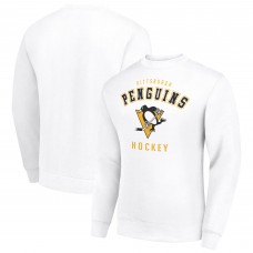 Кофта Pittsburgh Penguins Starter White Team Logo Fleece