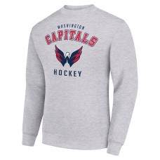 Кофта Washington Capitals Mens Starter Team Logo Fleece - Heather Gray