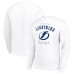 Кофта Tampa Bay Lightning Starter White Team Logo Fleece