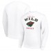 Кофта Minnesota Wild Starter White Team Logo Fleece