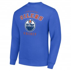 Кофта Edmonton Oilers Starter Royal Team Logo Fleece