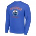 Кофта Edmonton Oilers Starter Royal Team Logo Fleece