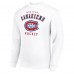Montreal Canadiens Starter White Team Logo Fleece Pullover Sweatshirt