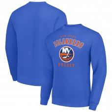New York Islanders Starter Royal Team Logo Fleece Pullover Sweatshirt