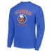 New York Islanders Starter Royal Team Logo Fleece Pullover Sweatshirt