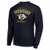 Nashville Predators Starter Navy Team Logo Fleece Pullover Sweatshirt