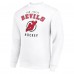 Кофта New Jersey Devils Starter White Team Logo Fleece