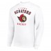 Ottawa Senators Starter White Team Logo Fleece Pullover Sweatshirt