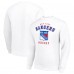 Кофта New York Rangers Starter White Team Logo Fleece