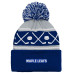 Шапка с помпоном для дошкольника Toronto Maple Leafs Outerstuff Faceoff Cuffed - Blue