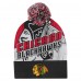 Шапка Подростковая Chicago Blackhawks Outerstuff Red New Edge Cuffed Knit with Pom