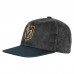 Подростковая Vegas Golden Knights Outerstuff Silver/Black True Retro Deadstock Adjustable Hat