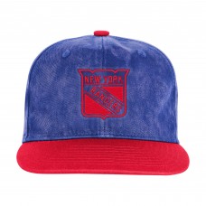 Подростковая New York Rangers Outerstuff Royal/Red True Retro Deadstock Adjustable Hat