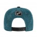 Подростковая San Jose Sharks Outerstuff Teal/Black True Retro Deadstock Adjustable Hat