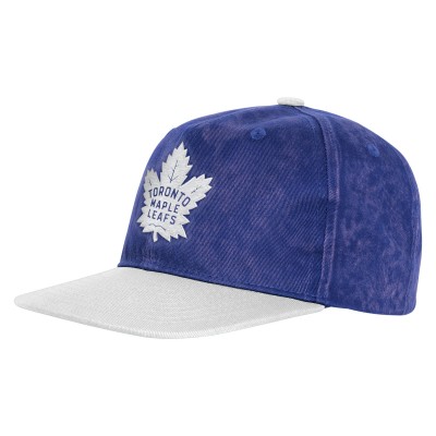 Подростковая Toronto Maple Leafs Outerstuff Blue/White True Retro Deadstock Adjustable Hat