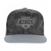 Подростковая Los Angeles Kings Outerstuff Black/Silver True Retro Deadstock Adjustable Hat