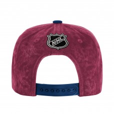 Подростковая Colorado Avalanche Outerstuff Burgundy/Navy True Retro Deadstock Adjustable Hat