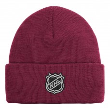 Шапка Подростковая Colorado Avalanche Outerstuff Burgundy 2.0 Essential Cuffed Knit