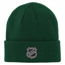 Шапка Подростковая Minnesota Wild Outerstuff Green 2.0 Essential Cuffed Knit