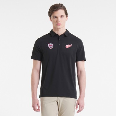 Detroit Red Wings lululemon Black 2025 NHL Stadium Series Evolution Polo