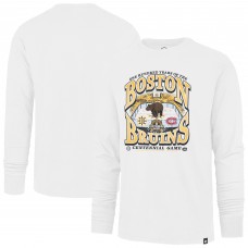 Футболка с длинным рукавом Boston Bruins 47 White Centennial Game