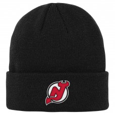 Шапка Подростковая New Jersey Devils Outerstuff Black 2.0 Essential Cuffed Knit