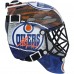 Шлем Grant Fuhr Edmonton Oilers Autographed Fanatics Authentic Mini Goalie