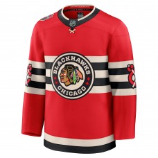 Игровая джерси Chicago Blackhawks Fanatics Red 2025 NHL Winter Classic Premium