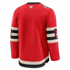 Игровая джерси Chicago Blackhawks Fanatics Red 2025 NHL Winter Classic Premium