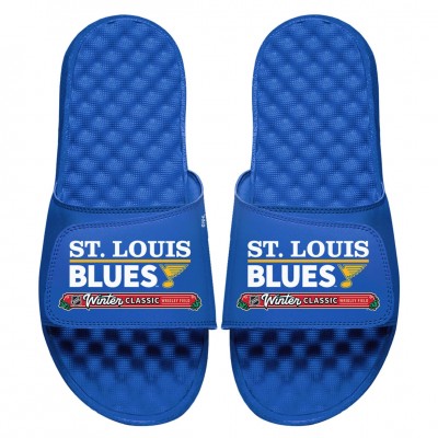 Шлепки St. Louis Blues ISlide Youth 2025 NHL Winter Classic - Blue