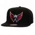 Бейсболка Washington Capitals Mitchell & Ness Black Core Top Spot