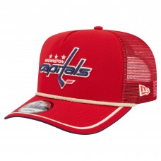 Бейсболка Washington Capitals New Era Red Vintage Team Rope A-Frame 9FIFTY