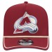 Бейсболка Colorado Avalanche New Era Burgundy Vintage Team Rope A-Frame 9FIFTY Snapback
