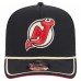Бейсболка New Jersey Devils New Era Black Vintage Team Rope A-Frame 9FIFTY Snapback