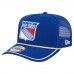 Бейсболка New York Rangers New Era Blue Vintage Team Rope A-Frame 9FIFTY Snapback