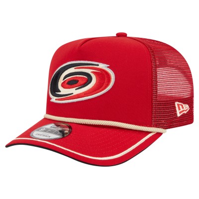 Бейсболка Carolina Hurricanes New Era Red Vintage Team Rope A-Frame 9FIFTY Snapback