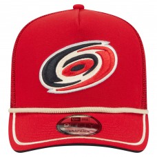 Бейсболка Carolina Hurricanes New Era Red Vintage Team Rope A-Frame 9FIFTY Snapback
