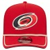 Бейсболка Carolina Hurricanes New Era Red Vintage Team Rope A-Frame 9FIFTY Snapback