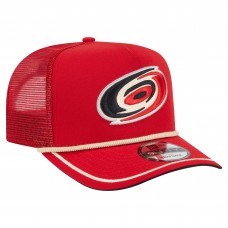 Бейсболка Carolina Hurricanes New Era Red Vintage Team Rope A-Frame 9FIFTY Snapback