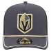 Бейсболка Vegas Golden Knights New Era Gray Vintage Team Rope A-Frame 9FIFTY
