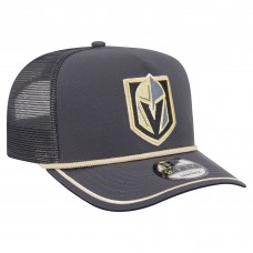 Бейсболка Vegas Golden Knights New Era Gray Vintage Team Rope A-Frame 9FIFTY