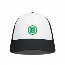 Boston Bruins Levelwear White Patch Endure Adjustable Hat