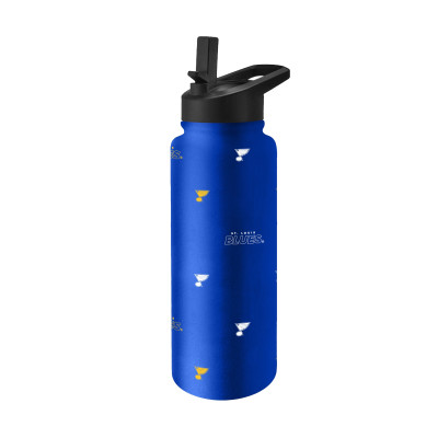 St. Louis Blues Logo Brands 34oz. Steep and Repeat Quencher Bottle